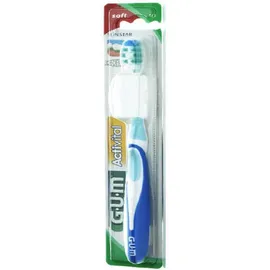 Gum Activital Οδοντόβουρτσα Compact Soft Μπλε