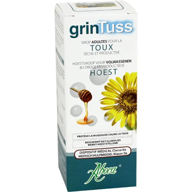 Aboca® GrinTuss Adult Sirop 180 g - Redcare Pharmacie