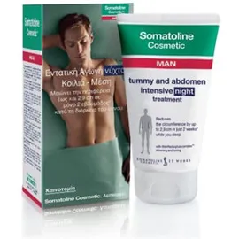 Somatoline Cosmetic Εντατική Αγωγή Νύχτας για Κοιλιά & Μέση για τον Άντρα 150ml