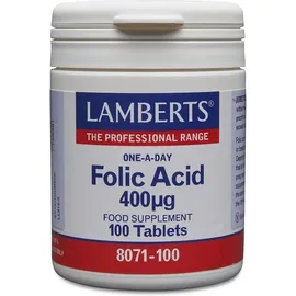 LAMBERTS Folic Acid 400μg