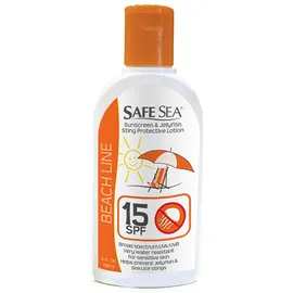 SAFE SEA Sunscreen & Jellyfish Sting Protective Lotion SPF15 118ml