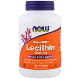 Now Non-GMO Lecithin 1200mg 100Softgels
