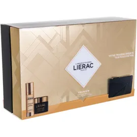 Lierac Set Premium La Cure Anti-Age Absolu Αγωγή Απόλυτης Αντιγήρανσης 30ml & Premium Soyeuse Cream 50ml & Δώρο Δερμάτινο Πορτοφόλι
