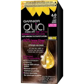 Garnier Olia mini Nο 6.0 Ξανθό Σκούρο Βαφή Μαλλιών Χωρίς Αμμωνία 50gr