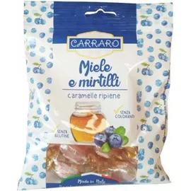 Carraro Καραμέλες για το Λαιμό Μέλι & Μύρτιλλο 100gr