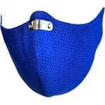 RespiShield Επαναχρησιμοποιούμενη Μάσκα Μακράς Διαρκείας [PM2.5. PM10] Μέγεθος:M 1 Τεμάχιο [Μπλε]