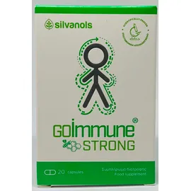 Uplab Pharmaceuticals Goimmune Strong Συμπλήρωμα Διατροφής Κατά του Κρυολογήματος 20 Κάψουλες