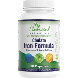 Natural Vitamins Chelate Iron Formula 50 caps
