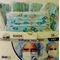 Εικόνα 1 Για Surgical Face Masks 50 Παιδικές Χάρτινες Χειρουργικές Μάσκες 3 Στρώσεων Σιέλ Βατραχάκια [5 Πακέτα x 10 Τεμάχια Έκαστο]