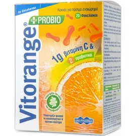 Uni-Pharma Vitorange 1gr Vitamin C PROBIO 20τμχ