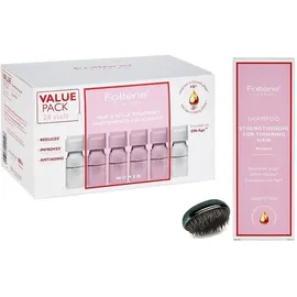 Foltene Promo  Hair & Scalp Treatment Women 24 vials με δώρο Shampoo Thinning Hair Women  & Βούρτσα