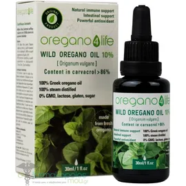 Oregano4Life Wild Oregano Oil 10% Αιθέριο Έλαιο Ρίγανης με Πληθώρα Ευεργετικών Ιδιοτήτων για Όλο τον Οργανισμό, 30softgels