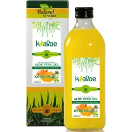 Kaloe Aloe Vera Gel Κουρκουμάς Με Stevia 1000ml