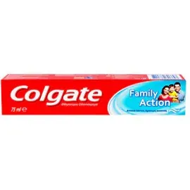 Colgate Family Action Φθοριούχος Οδοντόκρεμα 100ml