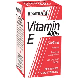 Health Aid Vitamin E 400iu 60 φυτικές κάψουλες