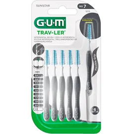 Sunstar GUM Trav-Ler Tapered 2.6mm Μεσοδόντια Βουρτσάκια 6 Τεμάχια