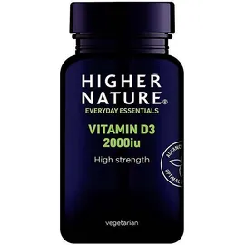 Higher Nature Vitamin D3 2000iu 60Caps