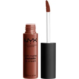 NYX PM Soft Matte Metallic Lip Cream Κραγιόν 12 Dubai 26ml