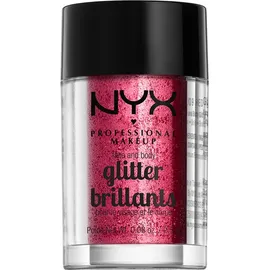 NYX PM Face & Body Glitter 9 Red 25gr