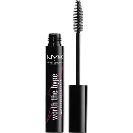 NYX PM WORTH THE HYPE ΑΔΙΑΒΡΟΧΗ ΜΑΣΚΑΡΑ 1 BLACK 7ml