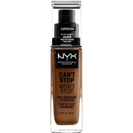 NYX PM Can't Stop Won't Stop Full Coverage Foundation  17 CAPPUCCINO 30ml