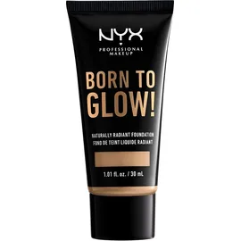 NYX PM Born To Glow! Naturally Radiant Foundation  10 Buff   ml