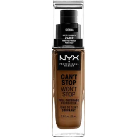 NYX PM Can't Stop Won't Stop Full Coverage Foundation  17,5 SIENNA 30ml