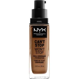 NYX PM Can't Stop Won't Stop Full Coverage Foundation  16 MAHOGANY 30ml