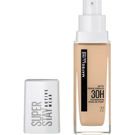 Maybelline super stay active wear 30h foundation 30ml [22 light bisque]