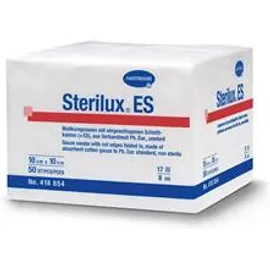 Hartmann Sterilux ES γάζα μη αποστεριωμένη 17 κλωστών 8πλή 10x20cm 100τεμ.