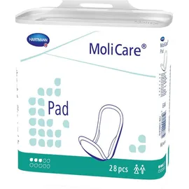 Hartmann MoliCare pad Σερβιέτες ελαφράς ακράτειας 3 σταγόνων 28τεμ.