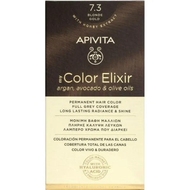 Apivita My Color Elixir Βαφή Μαλλιών No 7.3 Ξανθό Χρυσό - Fedra
