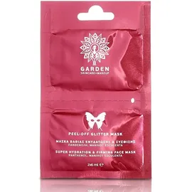 GARDEN Peel Off Gliter Mask, Μάσκα Βαθιάς Ενυδάτωσης & Σύσφιξης - 2x8ml