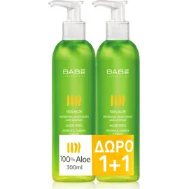 Babe Body Promo Pack Aloe 300ml 1+1 Δώρο