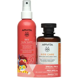 Apivita Promo Hydra Sun Kids Lotion spf 50 200ml+Kids Hair & Body Wash 250ml