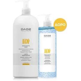 BABE Promo Pack Dermaseptic Soap +  Dermaseptic Hydrogel 1000 Ml + 390 Ml
