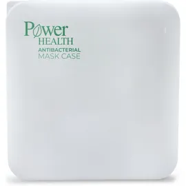 Power Health Θήκη Μάσκας Αντιβακτηριδιακή Άσπρη 1 τεμάχιο