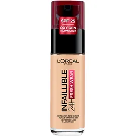 L'oreal Paris ΙΝFAILLIBLE 24H ΥΓΡΟ ΜΕΙΚΑΠ ΓΙΑ ΠΛΗΡΗ ΚΑΛΥΨΗ 180 ROSE SAND 30ml