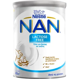 Nestle Nan Lactose Free Γάλα για Βρέφη σε Σκόνη από τη Γέννηση 400gr
