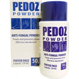 Pedoz Powder Anti-Fungal Δερματική Πούδρα για την κακοσμία των Ποδιών 50gr