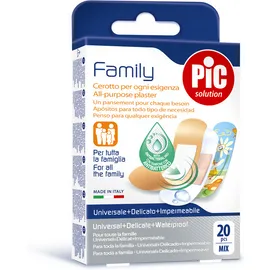 Pic Solution Family Αυτοκόλλητα Τσιρότα για Όλη την Οικογένεια Mix 20τμχ