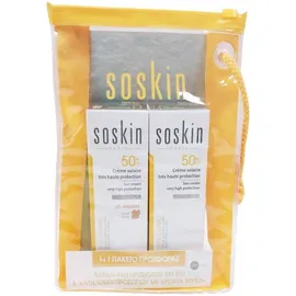 SOSKIN Σετ Sun Guard Cream Very High Protection SPF50+, Αντηλιακό Προσώπου - 50ml & Δώρο Cream Very High Protection SPF50+ Teinte, Αντηλιακό Προσώπου με Χρώμα - 50ml