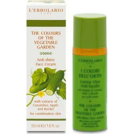 L' Erbolario Anti-shine Face Cream The Colours of the Vegetable Garden 50ml