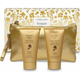 L' Erbolario Bouquet D'Oro Shower Gel 75ml & Body Cream 75ml