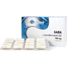 Viogenesis GABA 750mg 60caps