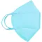 Εικόνα 1 Για KN95 Respirator Disposable 3D Γαλαζια Μάσκα Προστασίας FFP2 μιας Χρήσης με 5 Στρώματα Προστασίας 1τμχ