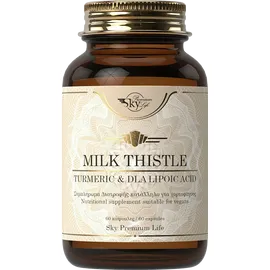 Sky Premium Life Milk Thistle Turmeric & DLA Lipoic Acid 60 Κάψουλες