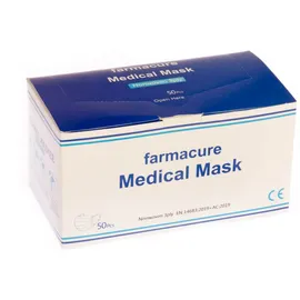 Farmacure Ιατρικές Μάσκες Προστασίας Προσώπου Μίας Χρήσης 50τμχ