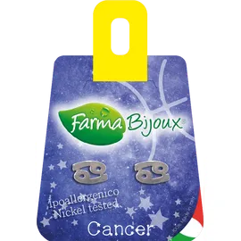 FARMA BIJOUX Σκουλαρίκια Υποαλλεργικά ⭐️ASTRO COLLECTION Καρκίνος, code: Z04-1