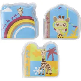 Sophie la Girafe Bath Book Set 523414 Σετ Βιβλία Μπάνιου Σόφι η καμηλοπάρδαλη, 3 τεμάχια